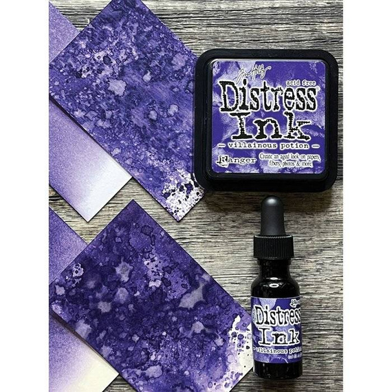 Tusz Distress Ink Pad - Ranger - Tim Holtz - Villainous Potion