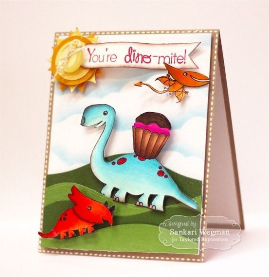 Wykrojnik - Taylored Expressions - Dinos dinozaury