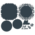 Wykrojnik - The Paper Boutique - Fall in Love