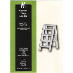 Wykrojnik - Poppystamps - Garden Step Ladder 1186 drabina