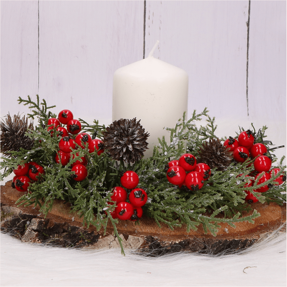 Owoce głogu na druciku - 1 gałązka