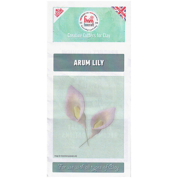 FMM Funcraft Foremki do wykrawania Arum lily - Lilia kalia płatki