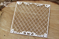 Tekturka - Fantasma - mesh with border - siatka z borderem - Scrapiniec