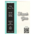 Wykrojnik + stempel - Memory Box - Perky Thank You