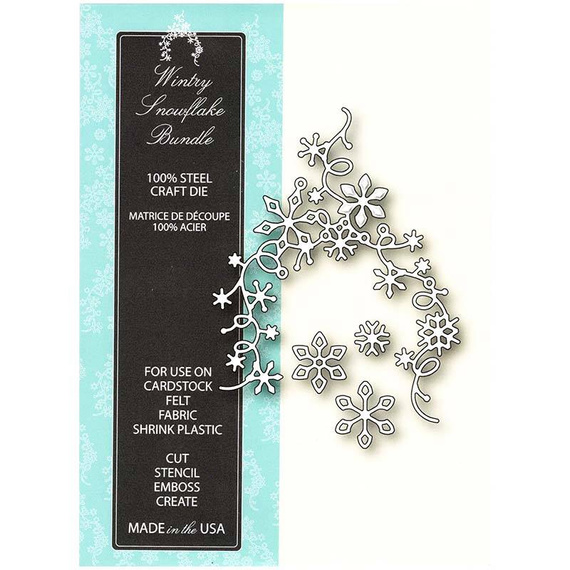 Wykrojnik - Memory Box - Wintry Snowflake Bundle 99259 śnieżynki