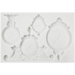 Foremka silikonowa - Pentart - Zegary antyk