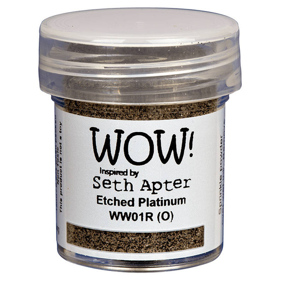 Puder do embossingu - Wow! - Mixed Media Etched Platinum