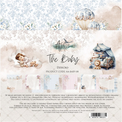 Zestaw papierów 20x20 - Alchemy of Art - The Baby