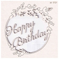 Tekturka Hi Summer Frame 02 Wishes - Happy Birthday  - Scrapiniec