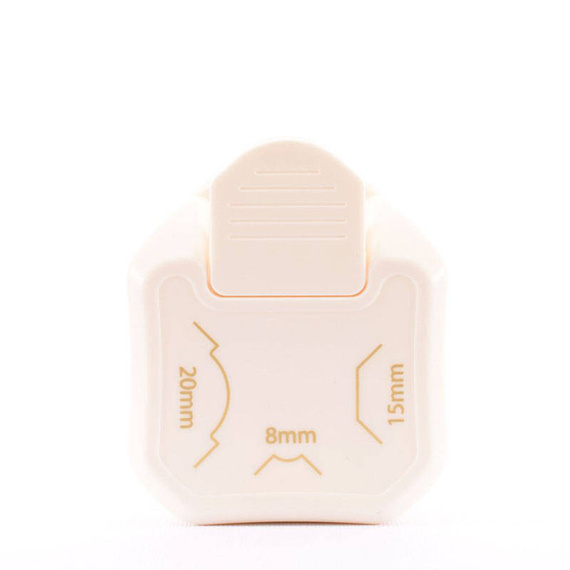 Dziurkacz ozdobny narożnikowy 3w1 - 8mm, 15mm, 20mm - Vaessen Creative