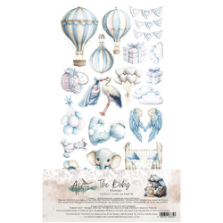 Zestaw papierów do scrapbookingu 15x30 - Alchemy of Art - The Baby Boy
