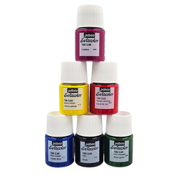 Farby do tkanin - Pebeo - Light fabrics 6 x 20ml