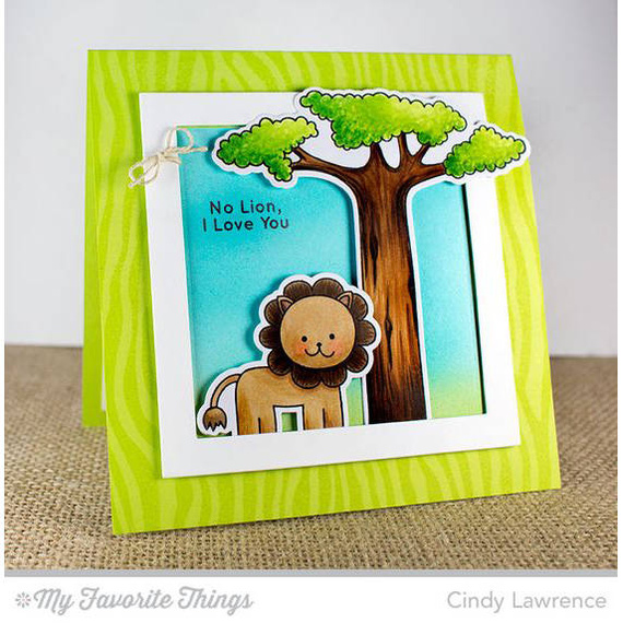 Stempel - My Favorite Things - Wild Things dzikie zwierzęta