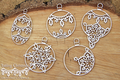 Tekturka - Tatting Christmas - duże bombki - Scrapiniec