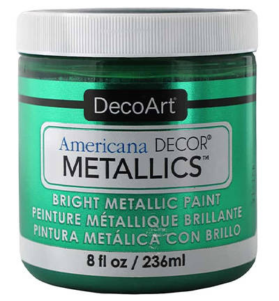 Farba metaliczna Americana Decor Metallics - Emerald 236ml szmaragdowy