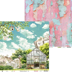 Papier do scrapbookingu 30x30 - P13 - Breathe and Bloom 01