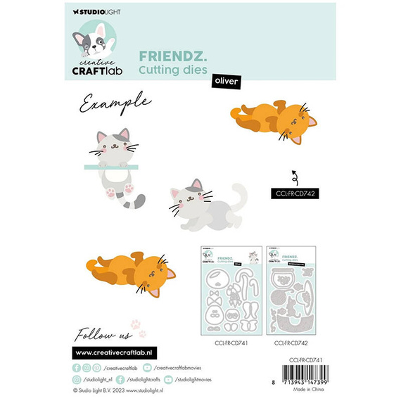 Wykrojnik - StudioLight - Oliver Friendz kot