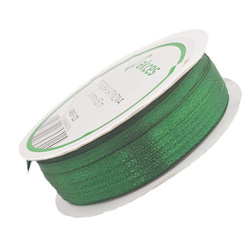 Tasiemka satynowa zielona - 3mm x 45m
