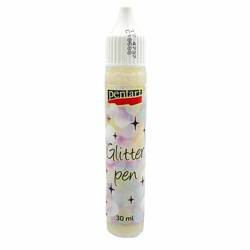 Konturówka brokatowa Glitter pen - Pentart - 30ml tęczowa/rainbow