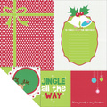 Papier 30x30 - Ho Ho Ho! - Mint Twist - Kaisercaft