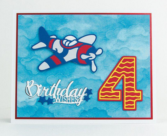 Wykrojnik - Tonic Studios - Toy Plane - samolocik