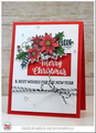 Wykrojnik - Avery Elle - Holiday Bouquet / poinsecje