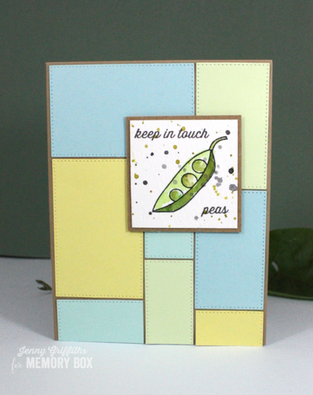 Wykrojnik + stempel - Memory Box - Garden Variety - warzywa