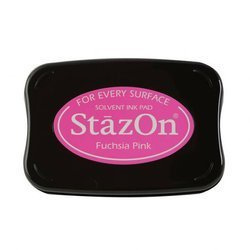 Tusz na bazie rozpuszczalnika StazOn - Tsukineko - Fuchsia Pink