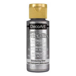 Farba metaliczna Dazzling Metallics - shimering silver - srebrna