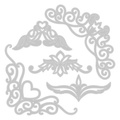 Wykrojnik Sizzix Thinlits - Fanciful Corners by Jennifer Ogborn