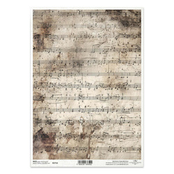 Papier ryżowy do decoupage A4 - R2710 - Itd Collection