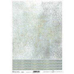 Papier ryżowy do decoupage A4 ITD-R2231 damask szlaczki