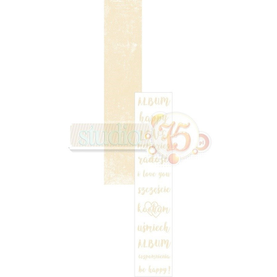 Papier do scrapbookingu 5x30 pasek - Studio 75 - Primo 09