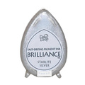 Szybkoschnący tusz pigmentowy Brilliance Drop - Starlite Silver - Tsukineko