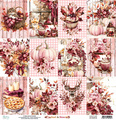 Papier do scrapbookingu 30x30 - Mintay - Rust & Rose 06