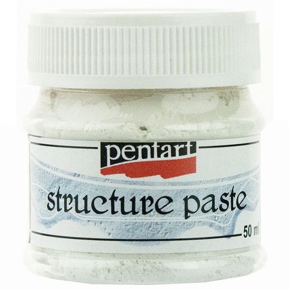 Pasta strukturalna structure paste biała 50ml - Pentart