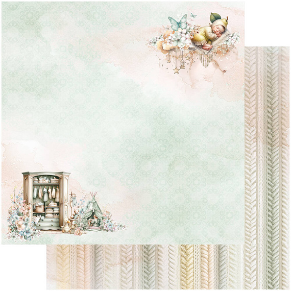 Zestaw papierów do scrapbookingu 30x30 - Alchemy of Art - My Little Baby