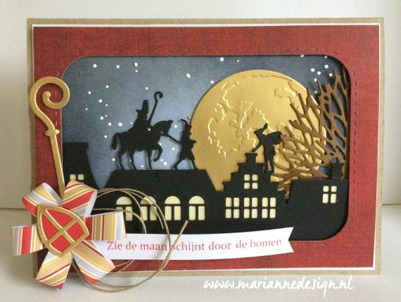 Wykrojnik - Marianne Design - Horizon Amsterdam - domki