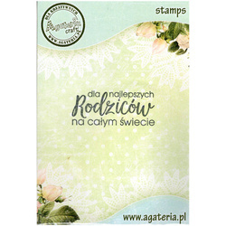 Stempel polimerowy - Dla najlepszych Rodziców... - Agateria
