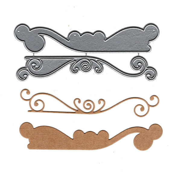 Wykrojnik - Poppystamps - Majetsra Border