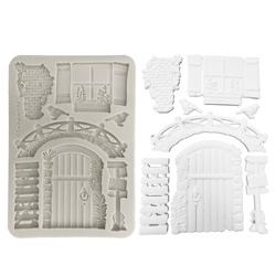 Foremka silikonowa - Herbarium Silvae mostek - Stamperia