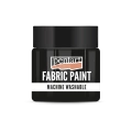 Farba do tkanin - Pentart - czarna 50ml