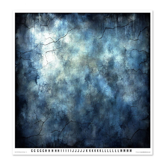 Zestaw papierów do scrapbookingu 30x30 - Black & Color - Itd Collection