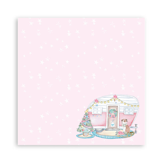 Zestaw papierów do scrapbookingu 30x30 - Stamperia - Christmas Rose