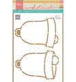 Szablon - Marianne Design - Christmas bells / dzwonki