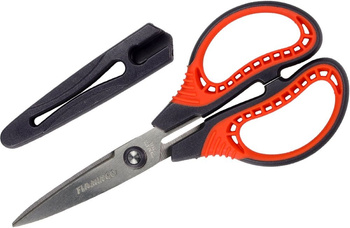 Nożyczki z zatyczką na ostrzu 16,5cm