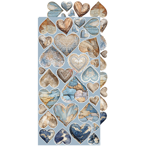 Zestaw dodatków do scrapbookingu - Craft o'clock - Melody of My Soul - Flowers & More