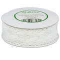Koronka bawełniana biała 30mm x 4,55m