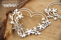 Tekturka - Cherish Christmas - 2 serca Scrapiniec