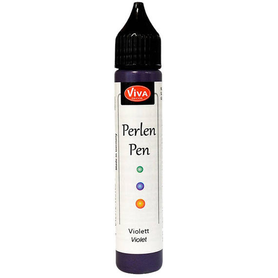 Perlen Pen - Viva Decor - Violet 500 fioletowe perełki w płynie